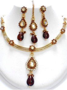 Polki Necklace Set